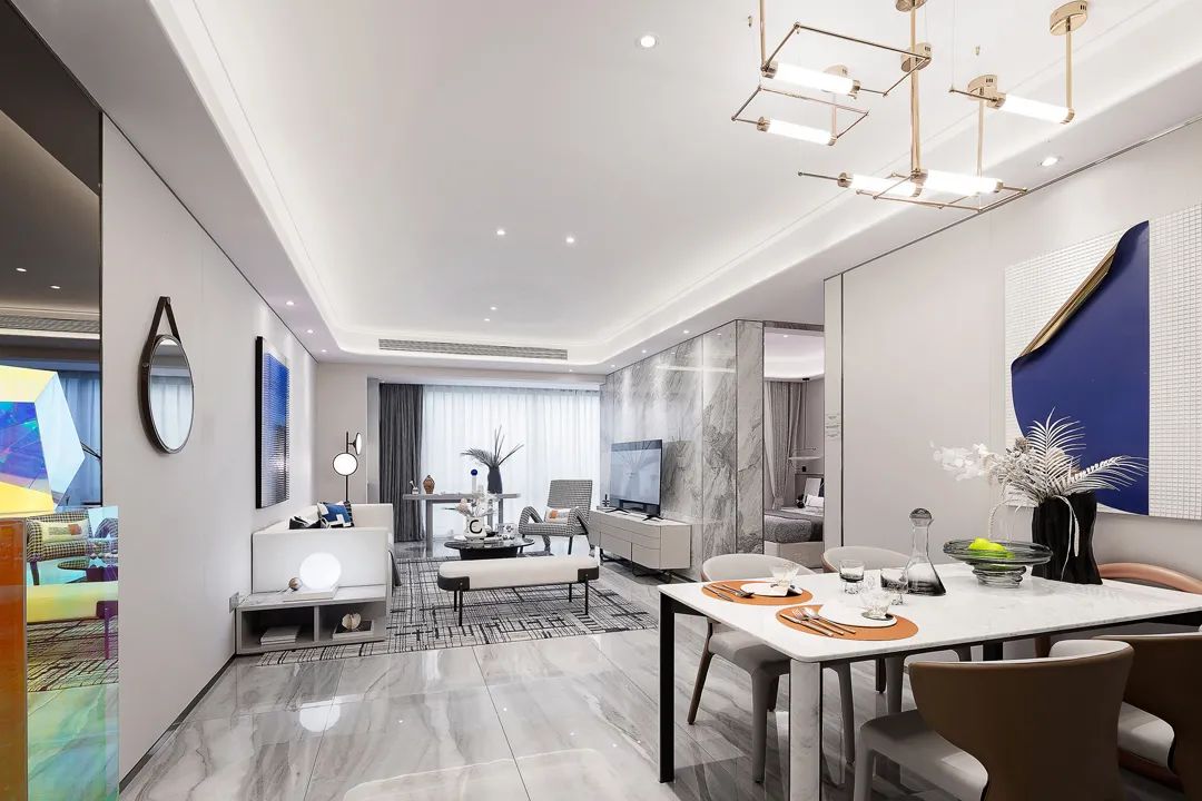 现代简约风格室内设计家装案例-餐厅 现代简约风格室内设计家装案例-餐厅