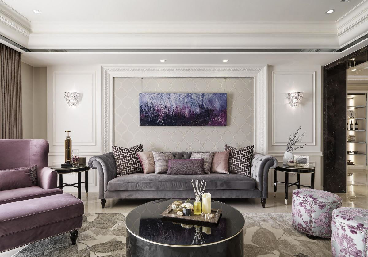 装修案例欧式古典风格室内装修效果图-客厅 装修案例欧式古典风格室内装修效果图-客厅