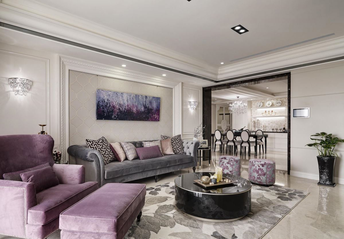 装修案例欧式古典风格室内装修效果图-客厅 装修案例欧式古典风格室内装修效果图-客厅