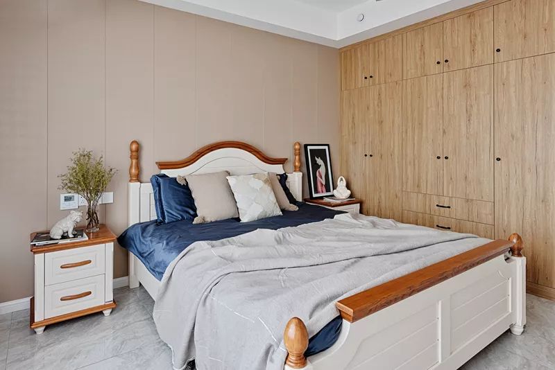 成熟优雅的现代简约风格室内装修设计效果图-卧室
