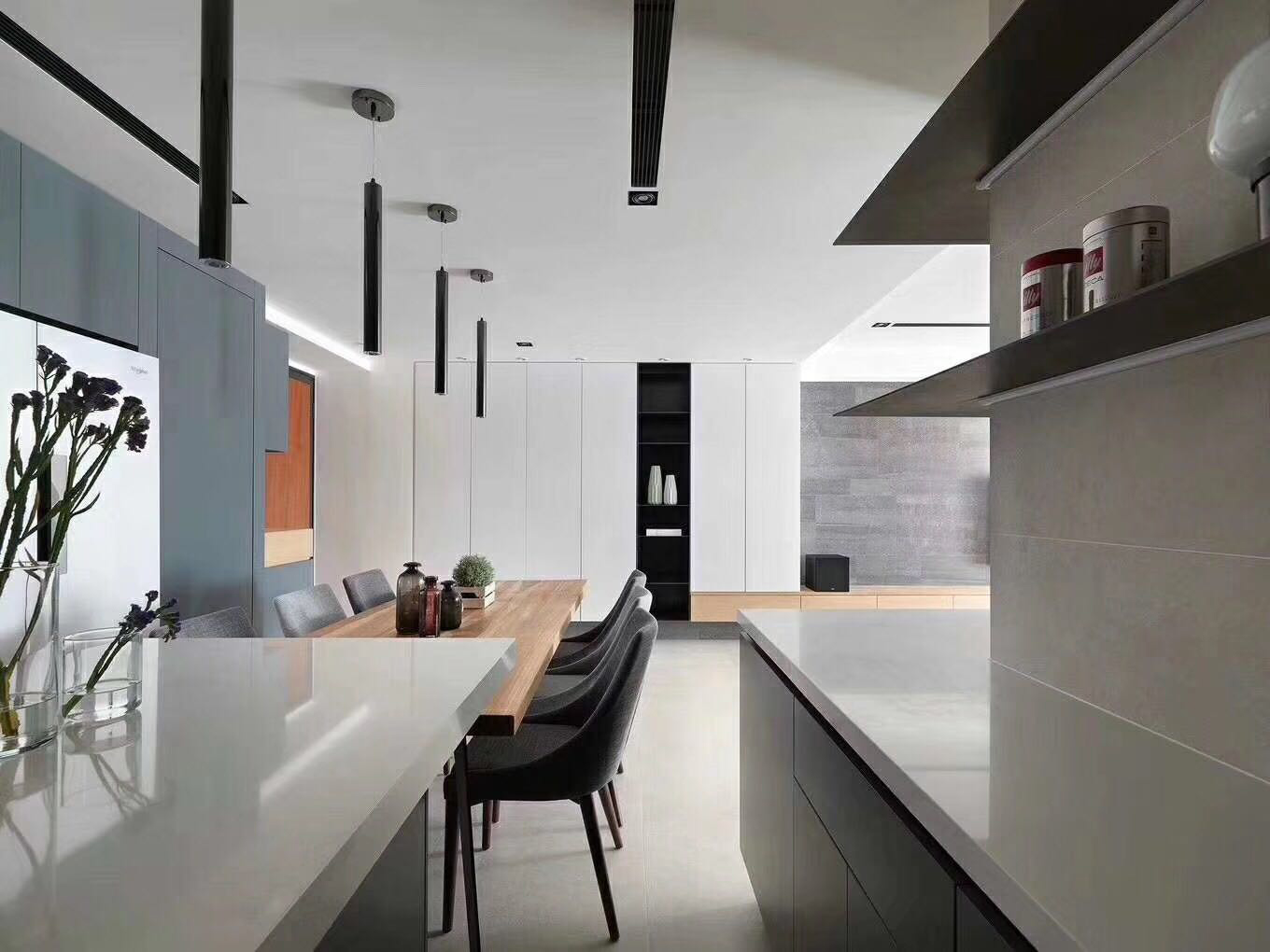 星星凯旋国际三居128平米简约现代风格装修案例-餐厅 星星凯旋国际三居128平米简约现代风格装修案例-餐厅