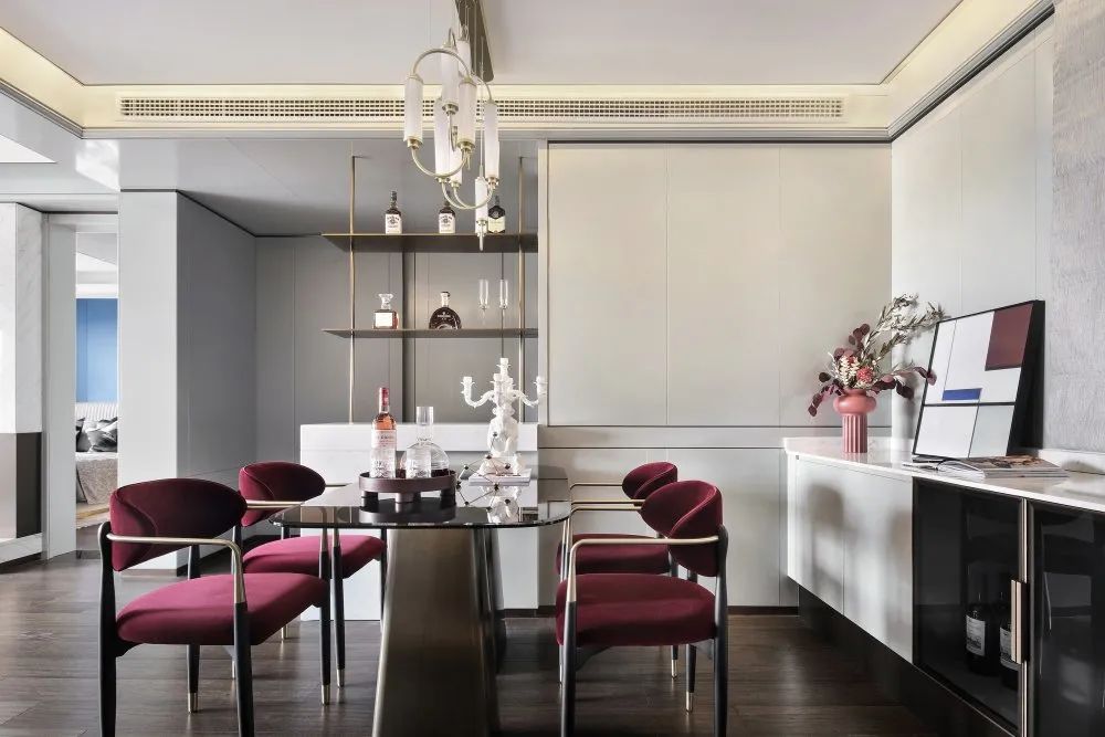 现代欧式风格室内设计家装案例-餐厅 现代欧式风格室内设计家装案例-餐厅