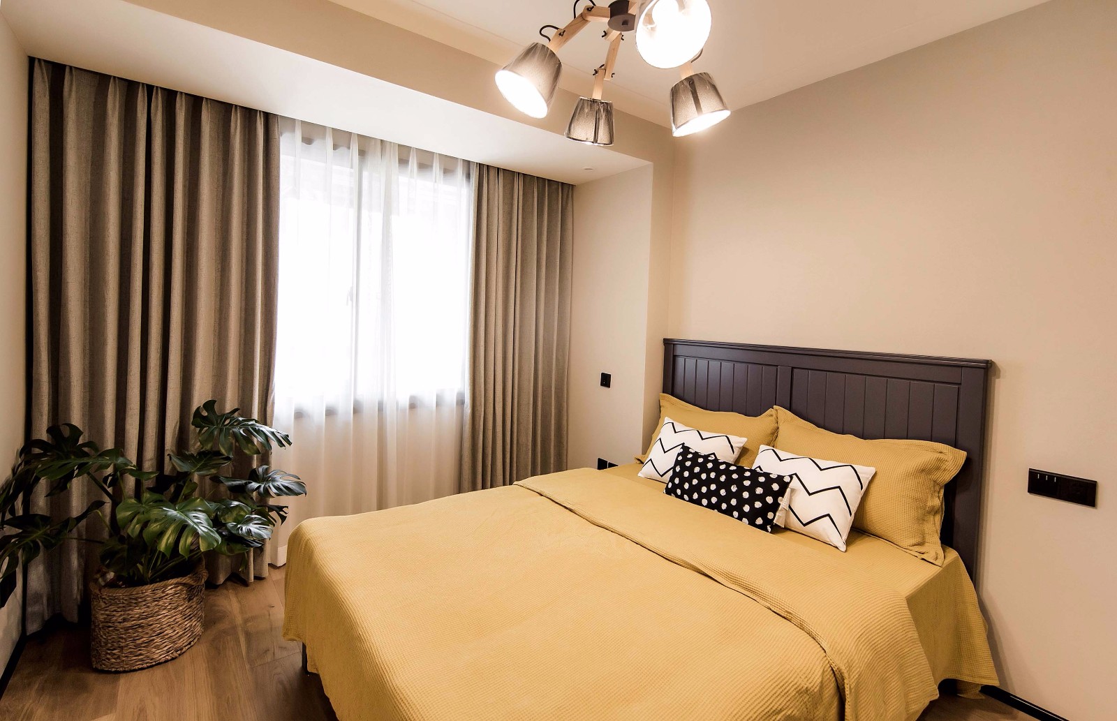 广州装修公司北欧风格室内装修效果图-次卧 广州装修公司北欧风格室内装修效果图-次卧